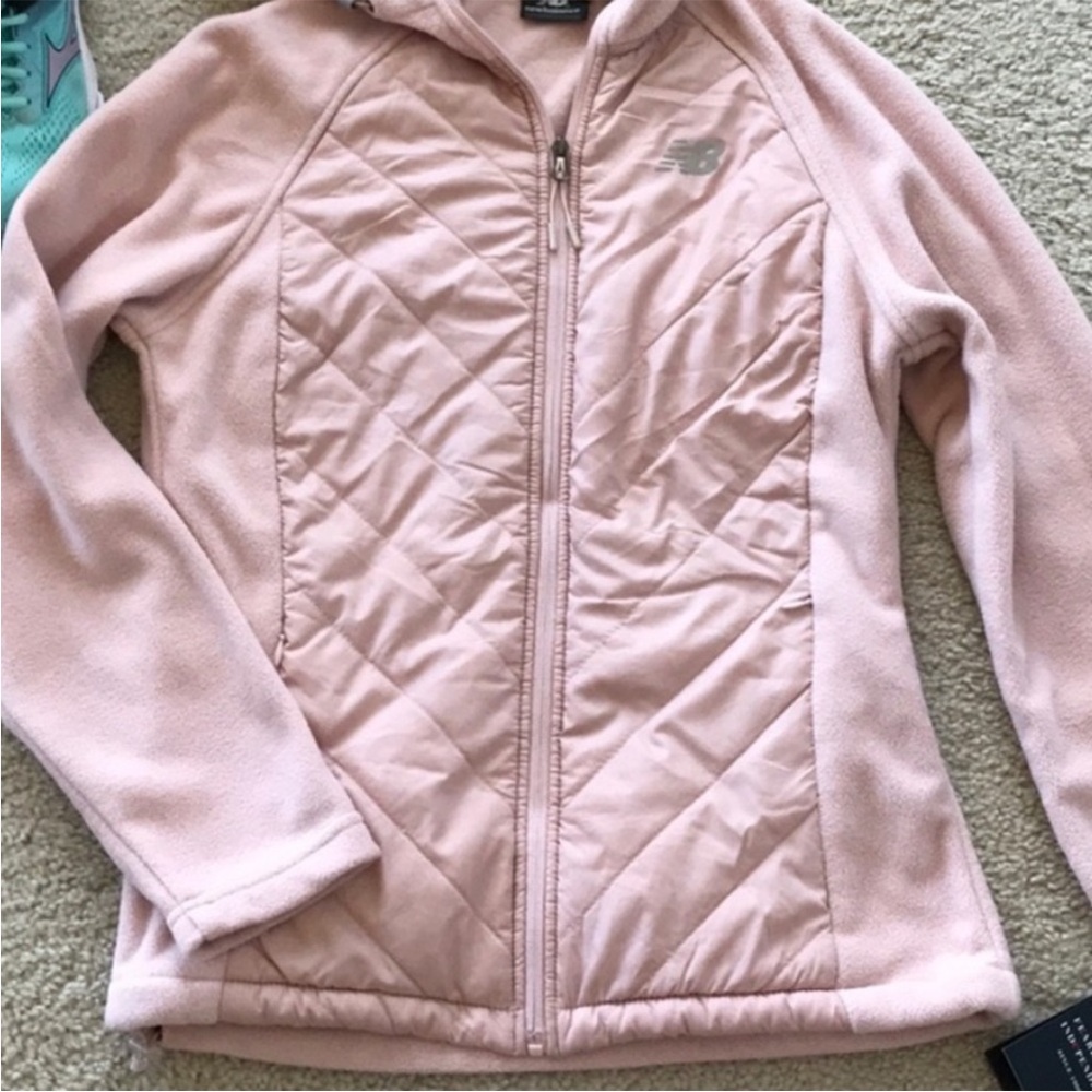 New Balance Hooded Fleece Jacket - Picture 2 of 7